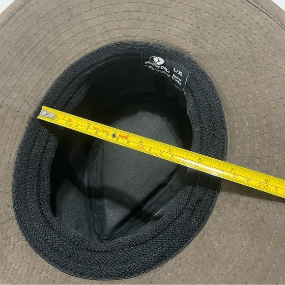 Unisex Mossy Oak Structured Wide Brim Aussie, Brown, Large/Extra Large - Picture 7 of 8